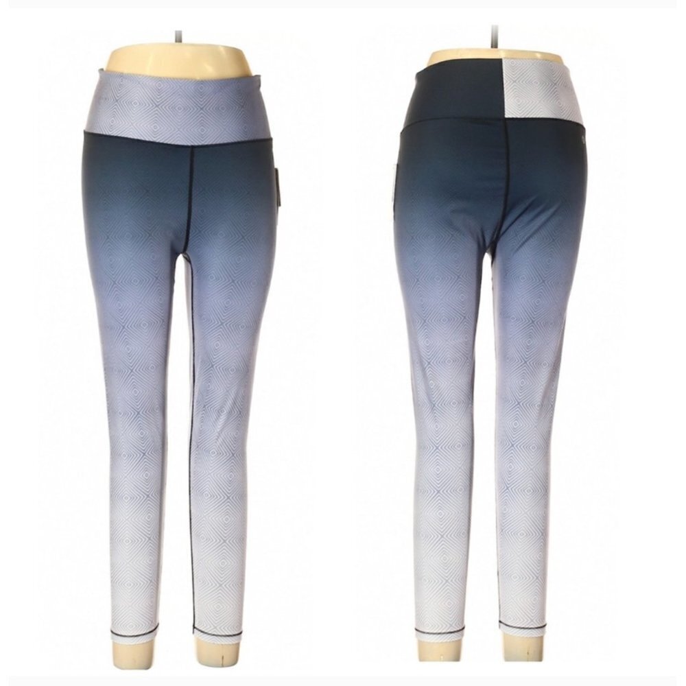 AR-33 Alpha High Waist Leggings Ombre XS Geometric